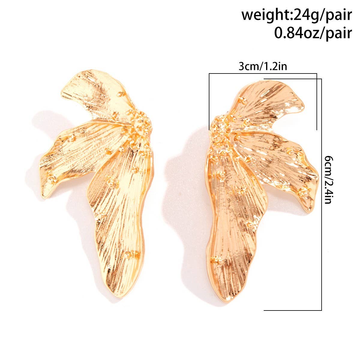 VINTAGE LEAF DESIGN EARRINGS FASHIONABLE EARRINGS
