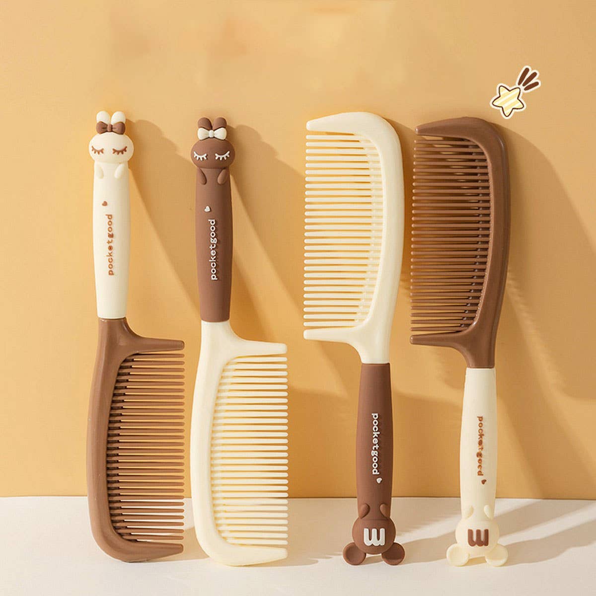 CWMM6996_COLOR MATCHING PORTABLE CUTE CARTOON COMB