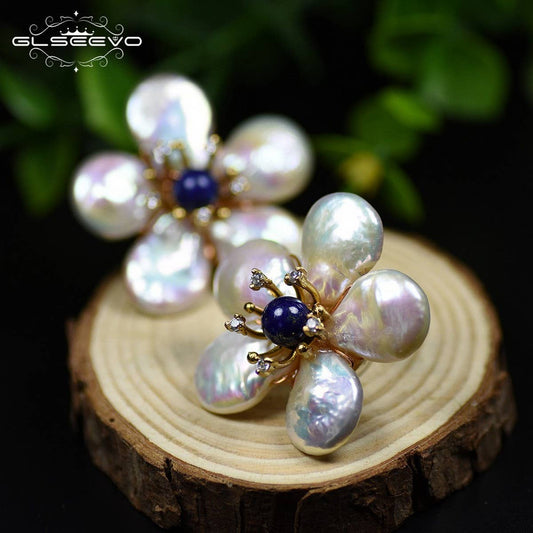 HIGH-END FLOWER ANCIENT STYLE SWEET EARRINGS