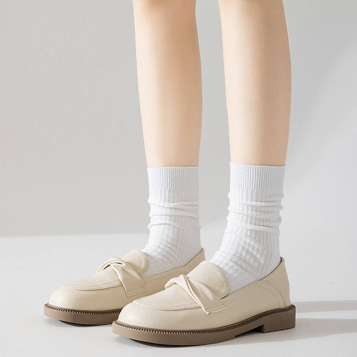 CWMS2495_SPRING AND SUMMER MACARON COLOR SOCKS