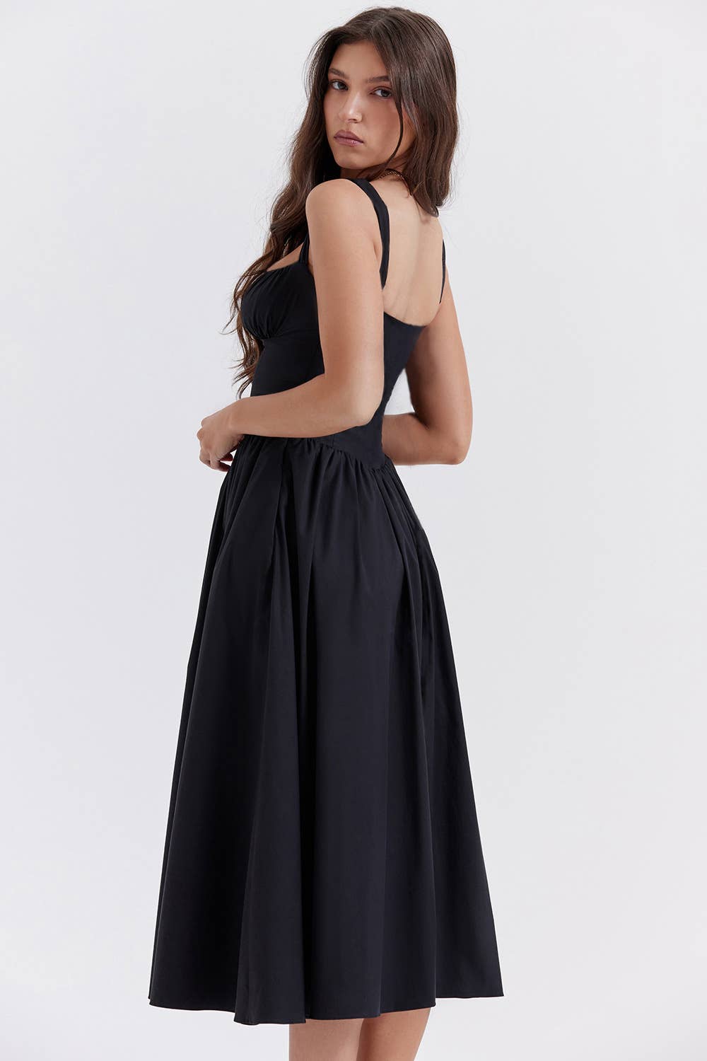 ELEGANT HOLIDAY STYLE HALTER DRESS