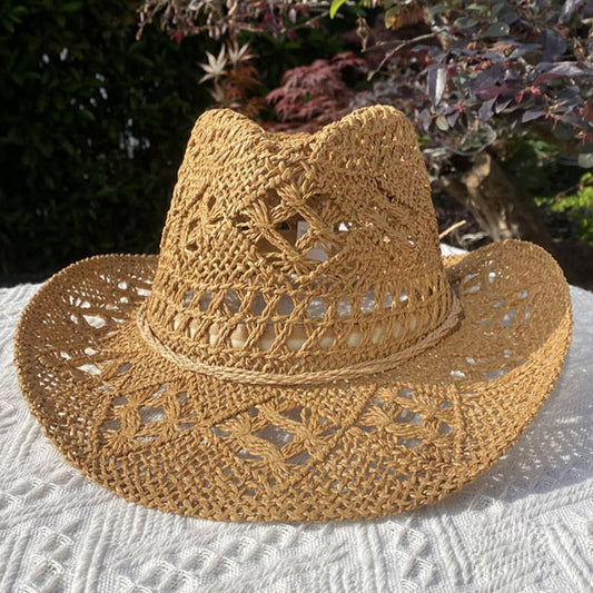 LAFITE GRASS EDGE STRAW FEDORA HATS_CWAH1167