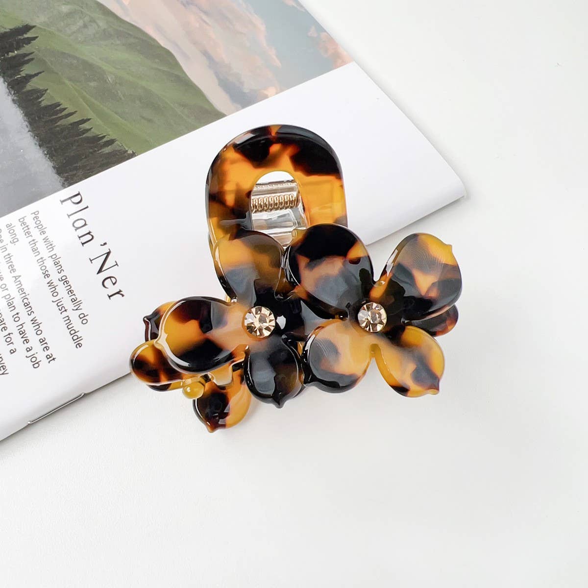 GIRLY FLOWER SMALL FRESH HAIRPIN_CWAHA1498