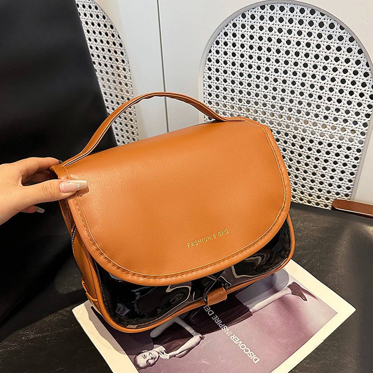 NEW SIMPLE PORTABLE LARGE CAPACITY COSMETIC BAG_CWAB4434