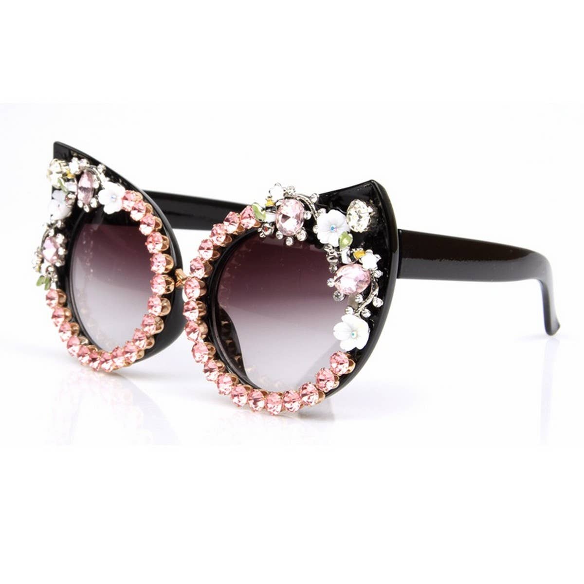 VERSATILE FLOWER DIAMOND HANDMADE SUNGLASSES