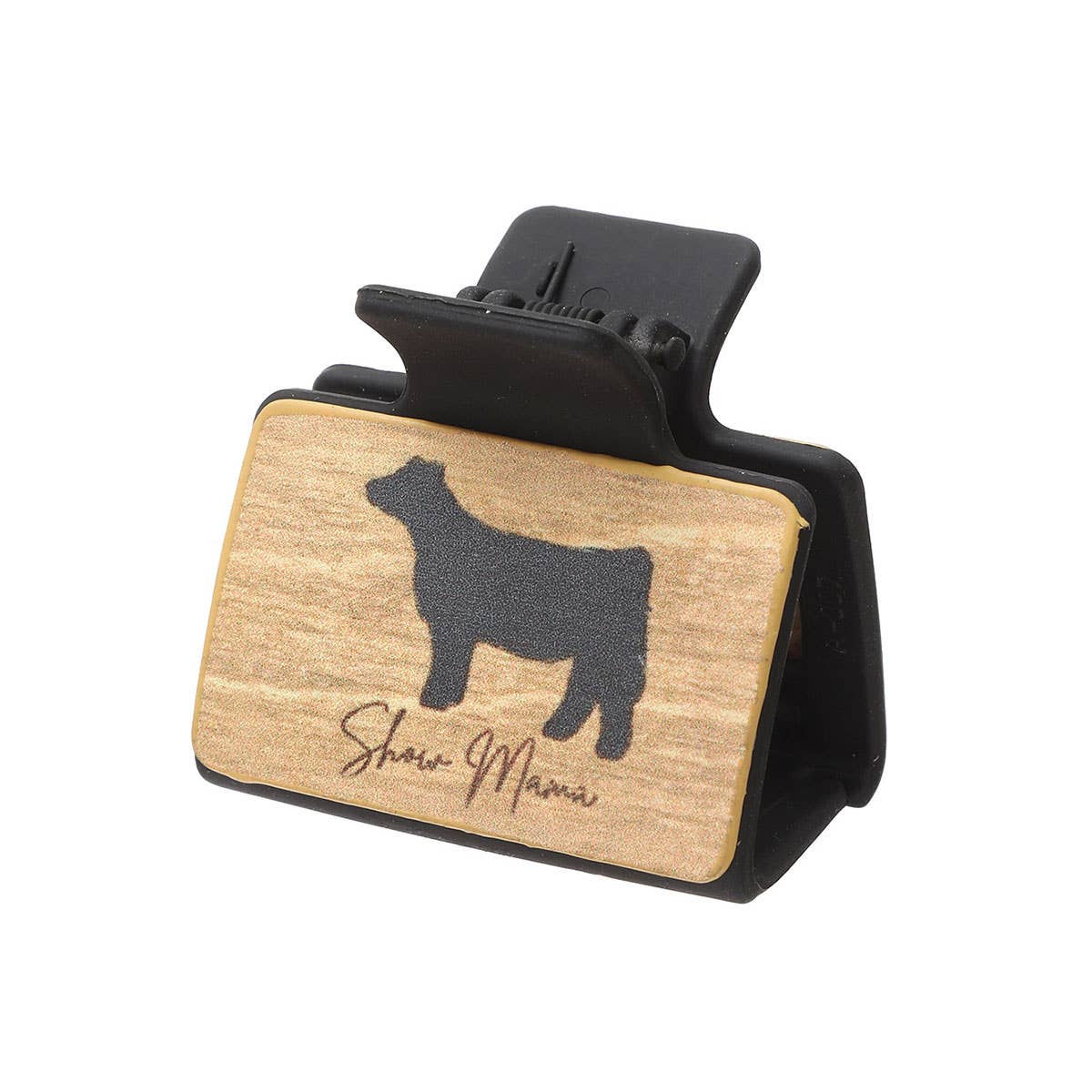 Western Animal Hair Claw Set - Leather Shark Clips