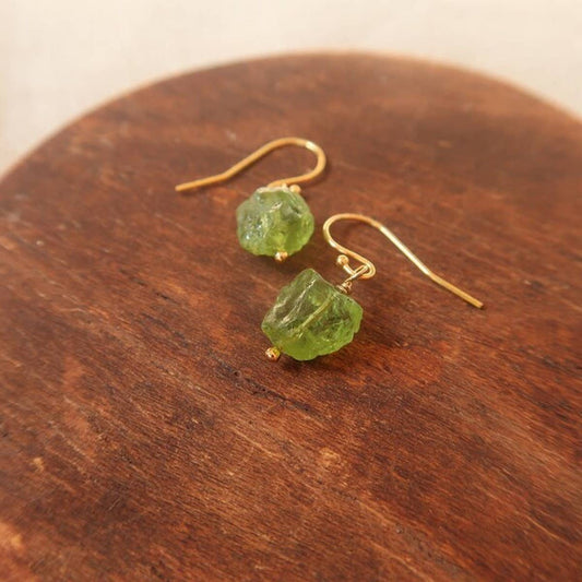 OLIVINE PENDANT FASHION EARRINGS_CWAJE1073