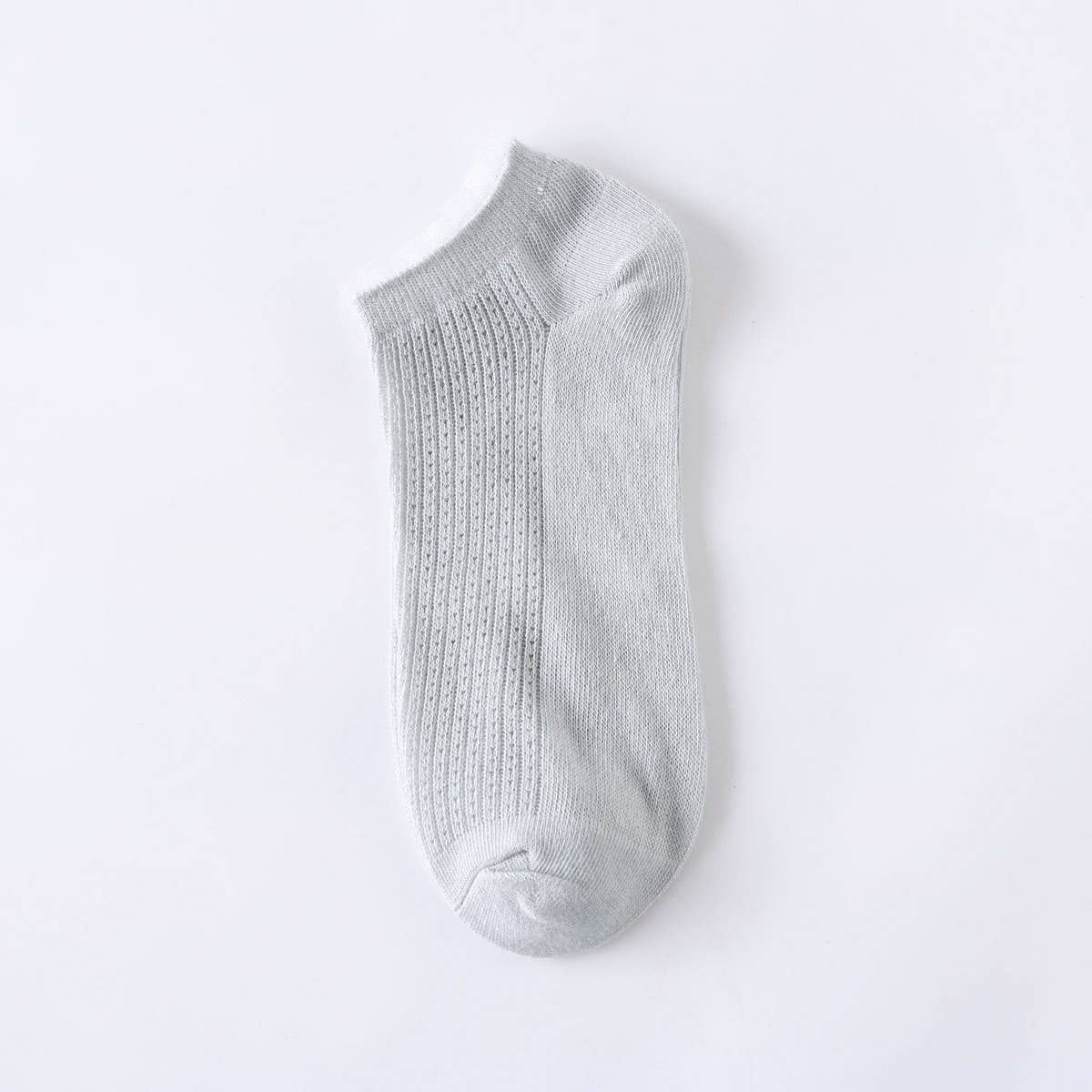 WOMEN'S SOLID COLOR MESH BREATHABLE SOCKS