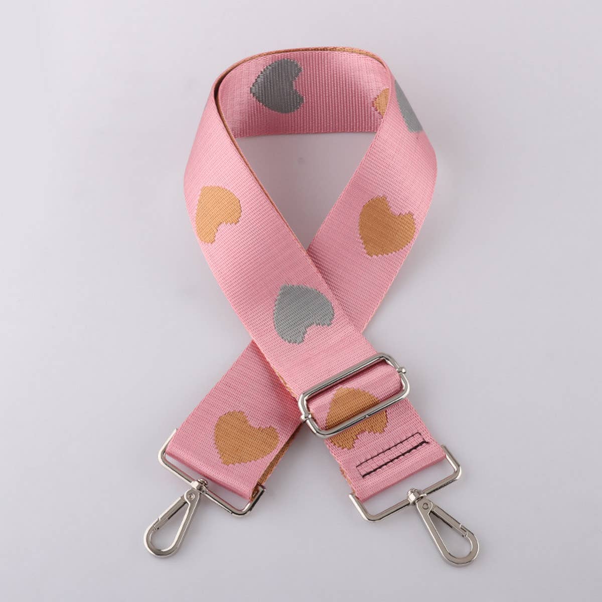 WOMEN SIMPLE HEART-SHAPED ADJUSTABLE BAG STRAP
