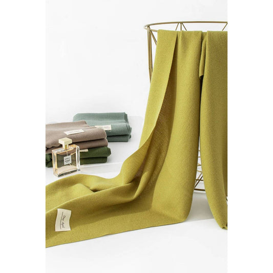 CWASC1482_SOLID COLOR MEDIUM-LENGTH WARM SCARF SHAWL NECK