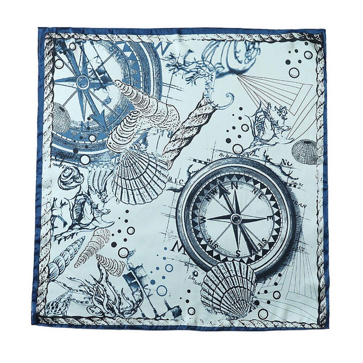 SILK FEELING SCARF MEDIUM SQUARE SATIN HEAD SCARF