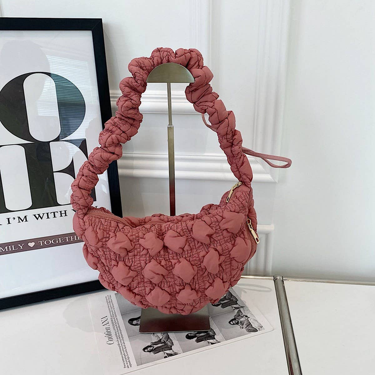 Dumpling Puff Cloud Bag Shoulder Crossbody_CUAB00459