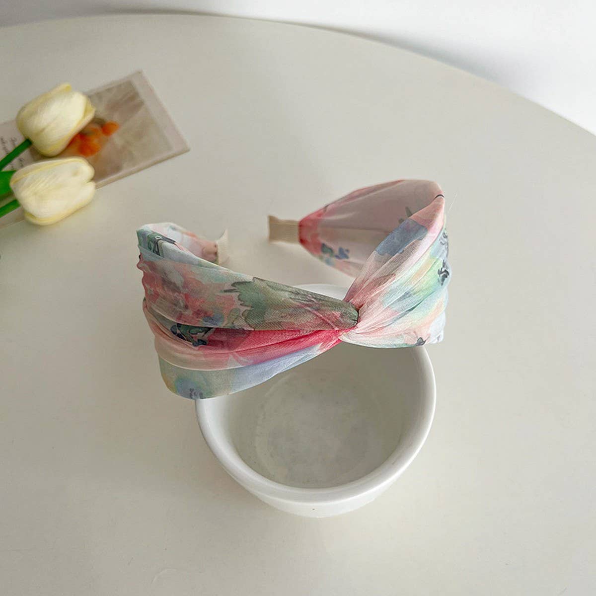 SUMMER FLORAL SWEET TIE-DYE HEADBANDS_CWAHA1147