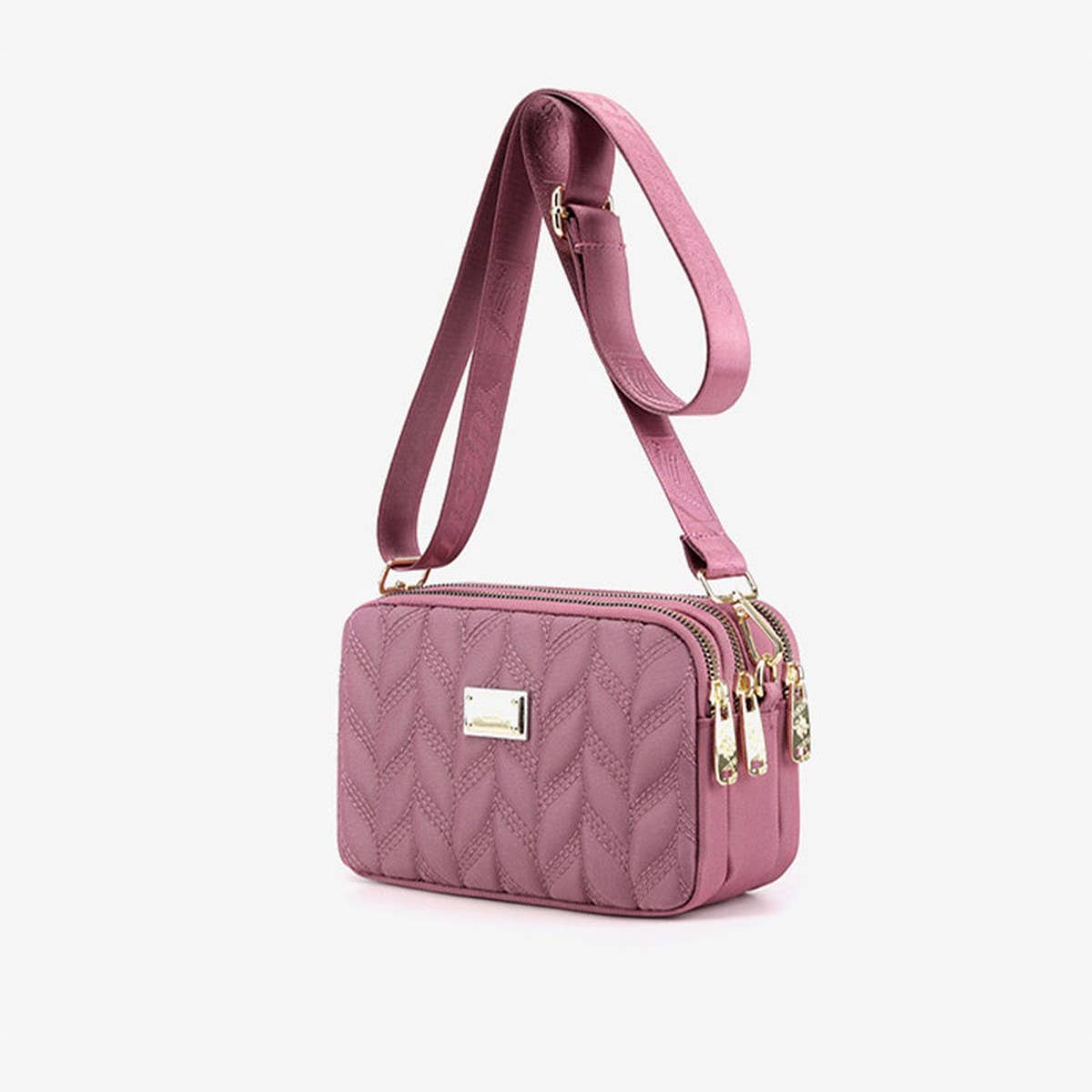 FASHIONABLE NYLON CLOTH SHOULDER MESSENGER BAG_CWAB3515