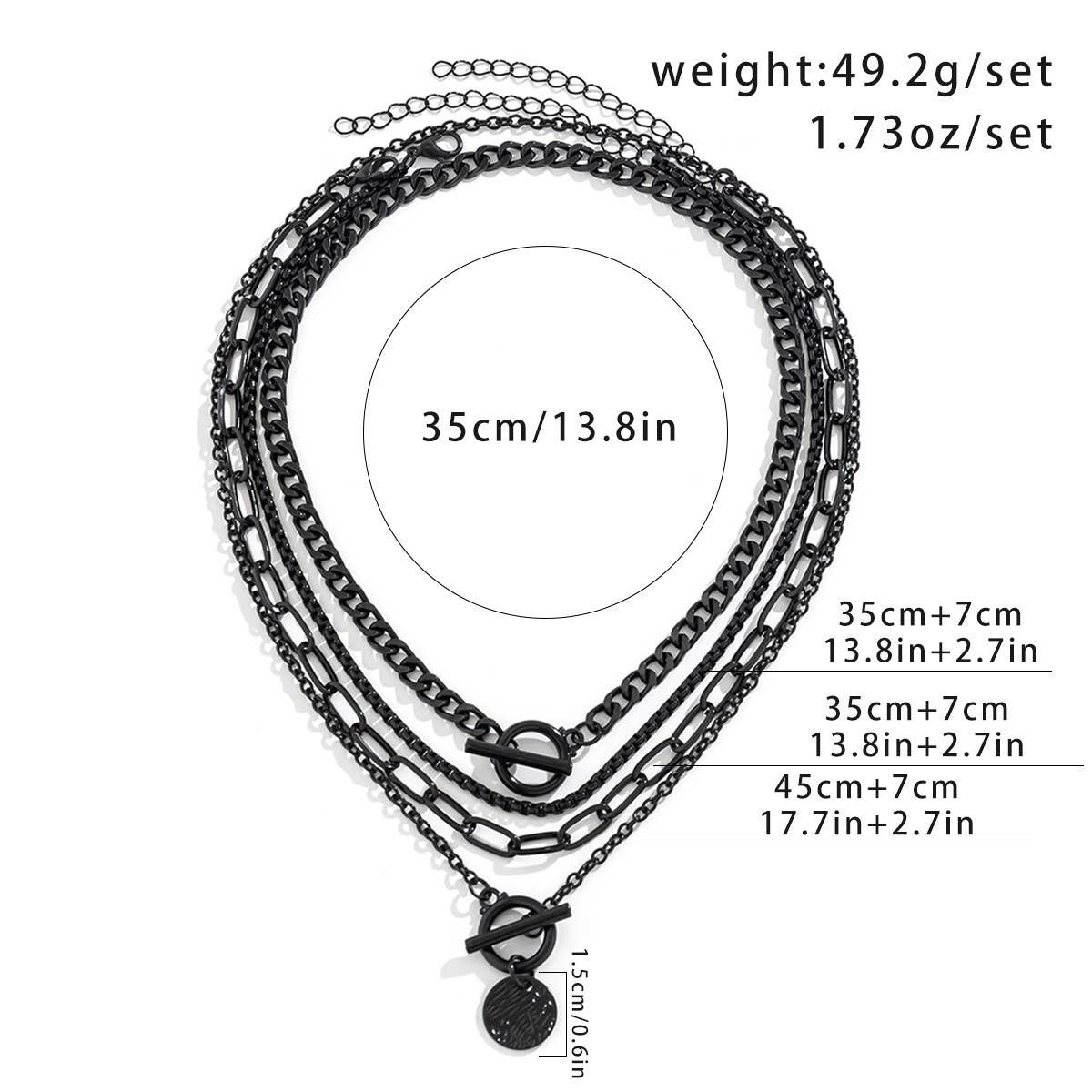 TRENDY HIP-HOP CHICK COOL STYLE NECKLACE