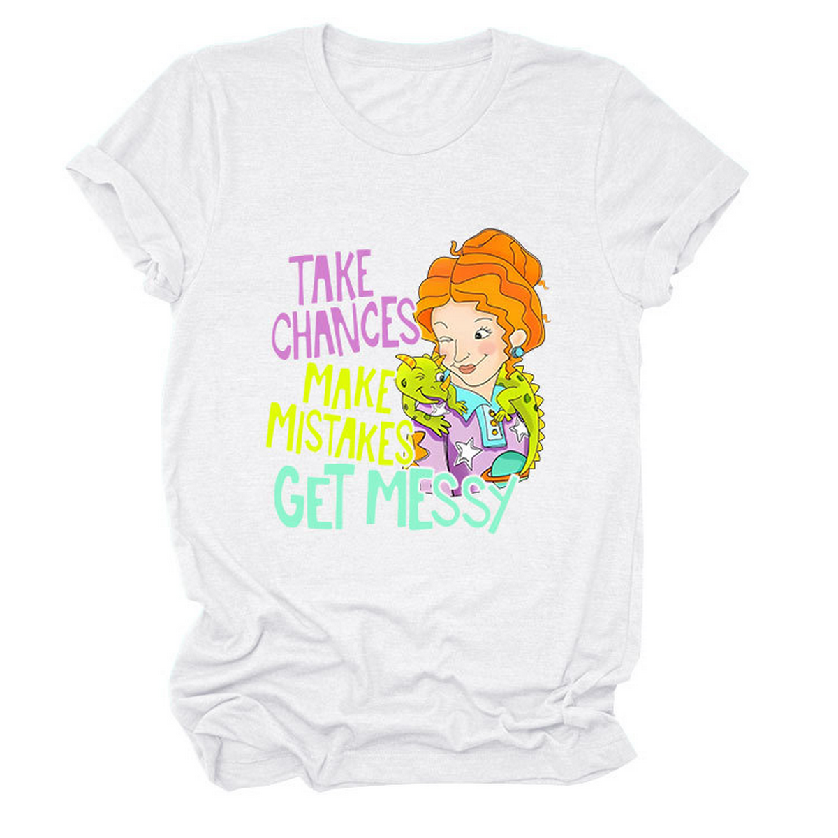 Positive Message Tee ?œTake Chances??Print_CWTTS1484
