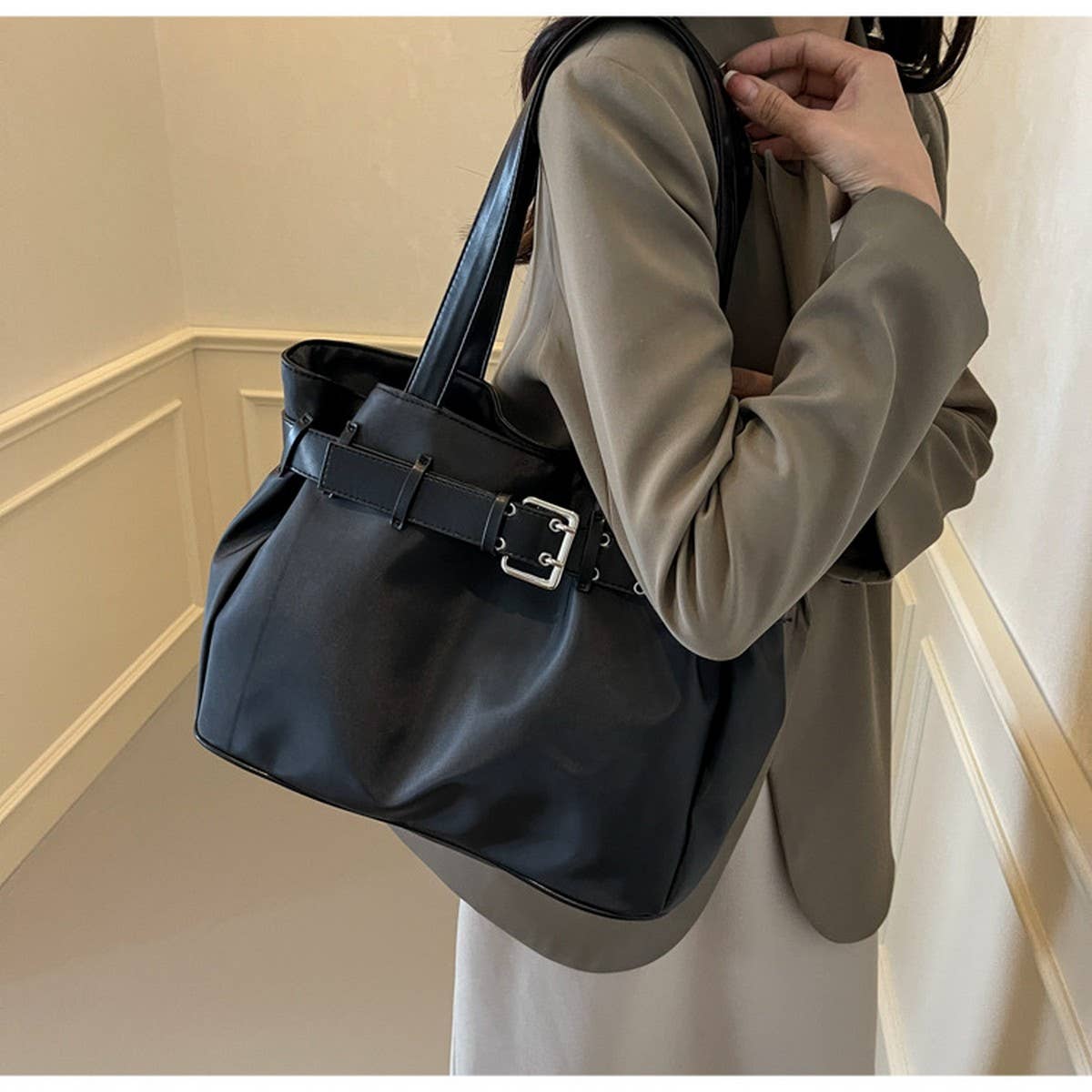 2024 NEW CASUAL LIGHTWEIGHT SIMPLE BUCKET BAG_CWAB3284