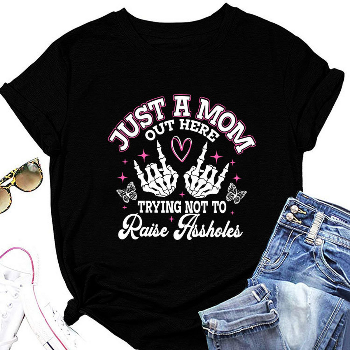 Casual Chic Women??¢s Crew Neck Short Sleeve Tee_CWTTSL0497