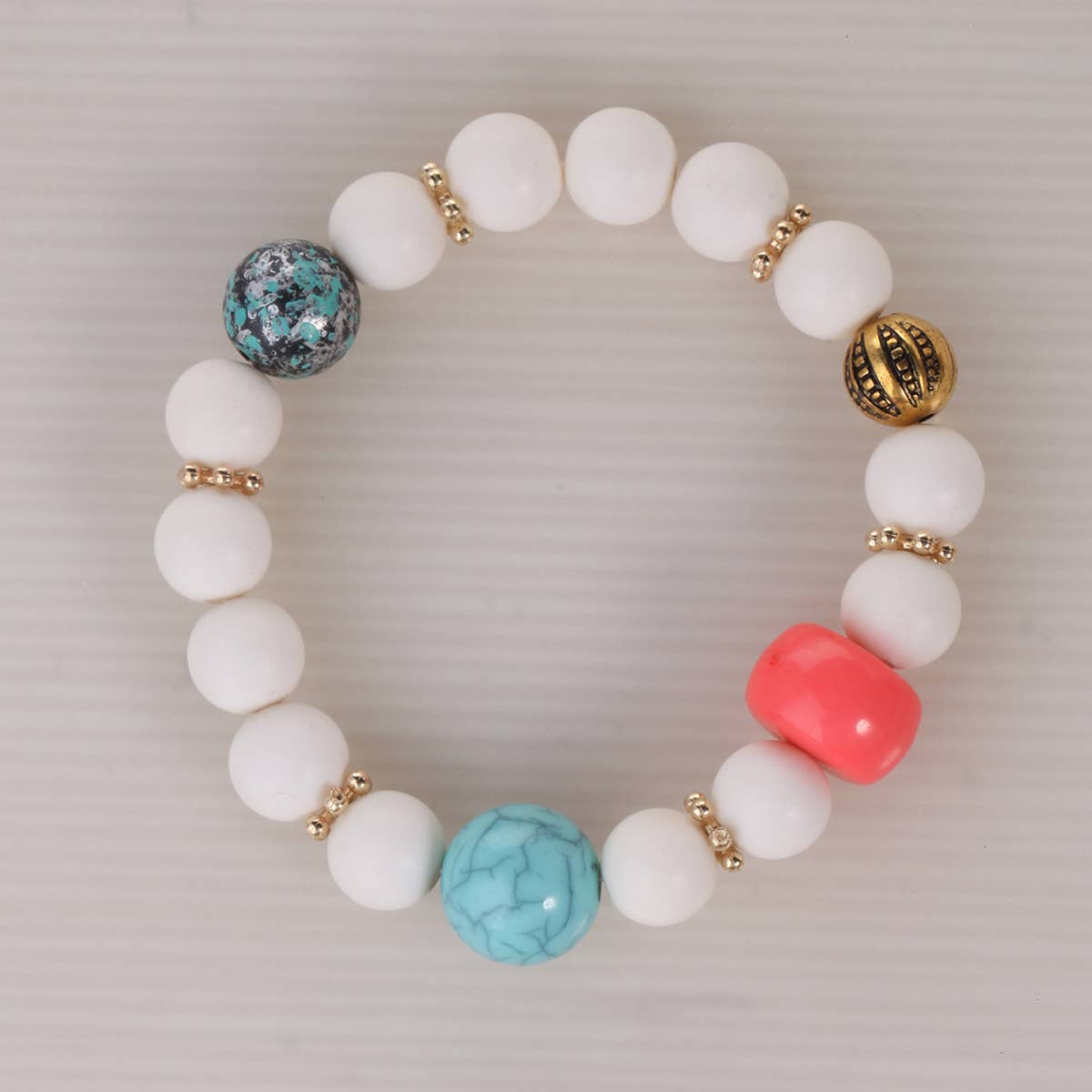 TURQUOISE BRACELET MULTI-LAYER TASSEL BRACELET