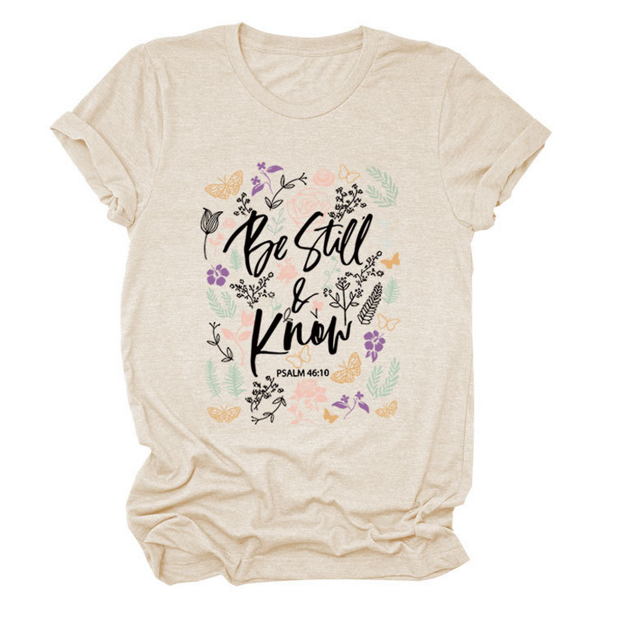 Women??¢s Faith Tee, Be Still and Know_CWTTS1480