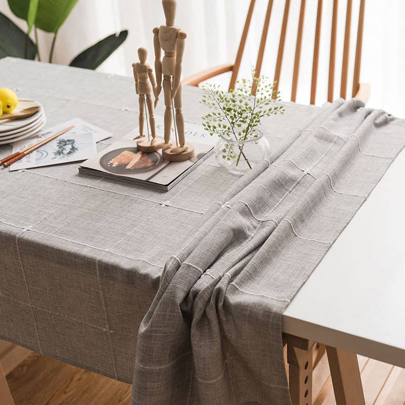 LINEN KITCHEN TABLECLOTH