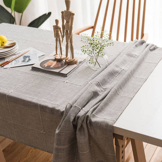 LINEN KITCHEN TABLECLOTH