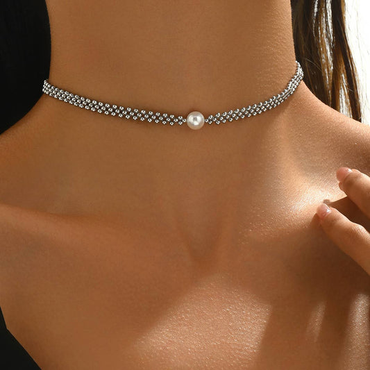 SIMPLE FASHION COLLAR BONE CHAIN NECK DECORATION