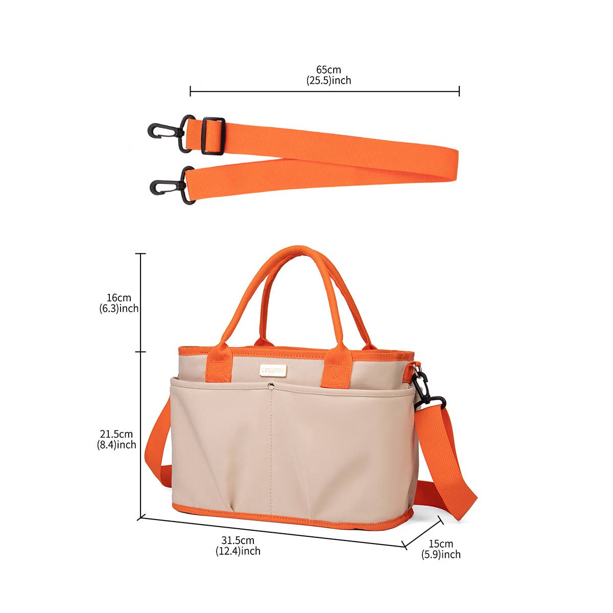 PORTABLE LARGE CAPACITY MOTHER AND BABY BAG_CWAB2236