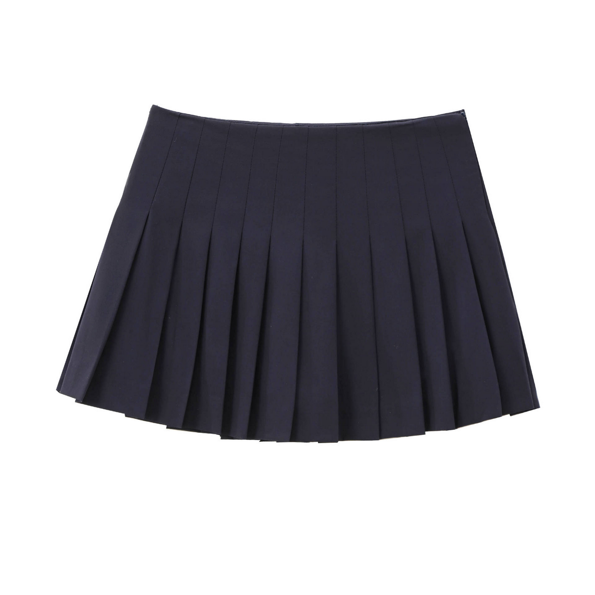 Wide Pleated Skirt for Women, French Chic Style