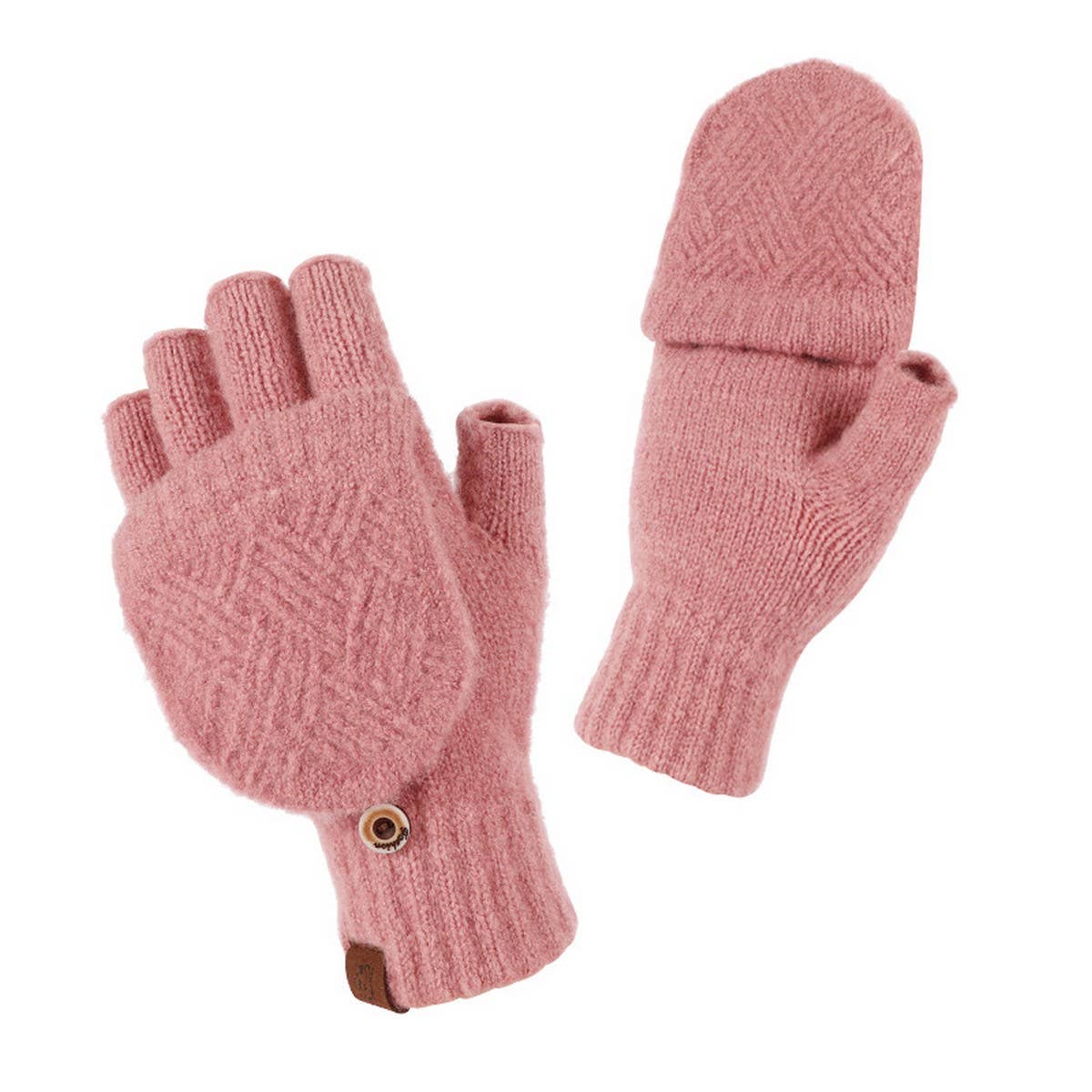 WINTER COLD PROTECTION WARM HALF FINGER GLOVES