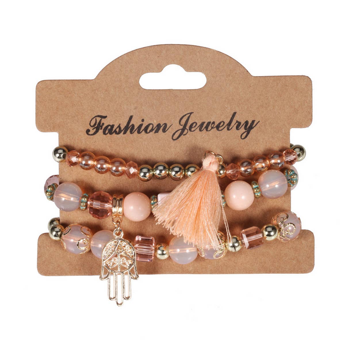 WOMEN'S TASSEL HANDMADE BEADED BRACELET