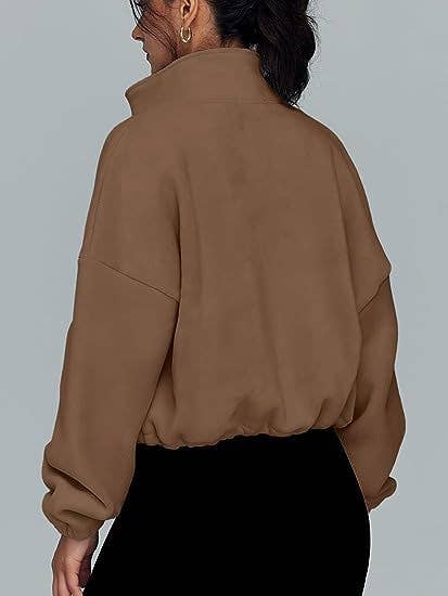 Polar Fleece Sport Collar With Fleece Zipperjacket