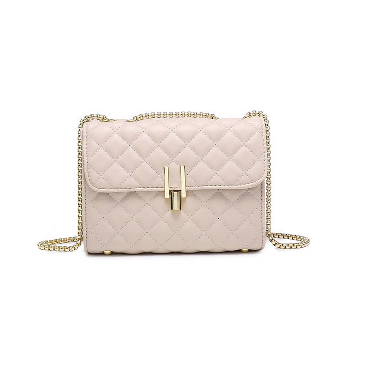 RETRO CHANEL STYLE DIAMOND CHAIN BAG SHOULDER BAG_CWAB2666