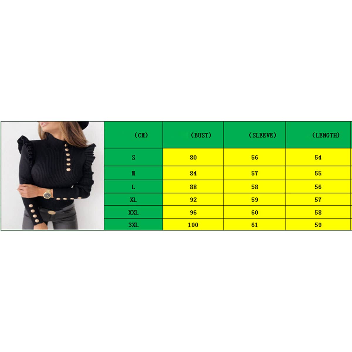 RUFFLED LONG-SLEEVED BUTTON-DOWN BLOUSE