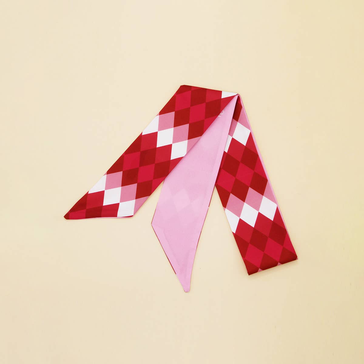 Floral Letter  Scarf ? Hair Tie & Bag Ribbon