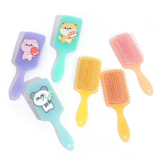 CUTE CARTOON CREATIVE JELLY COLOR GIRL HAIR COMB