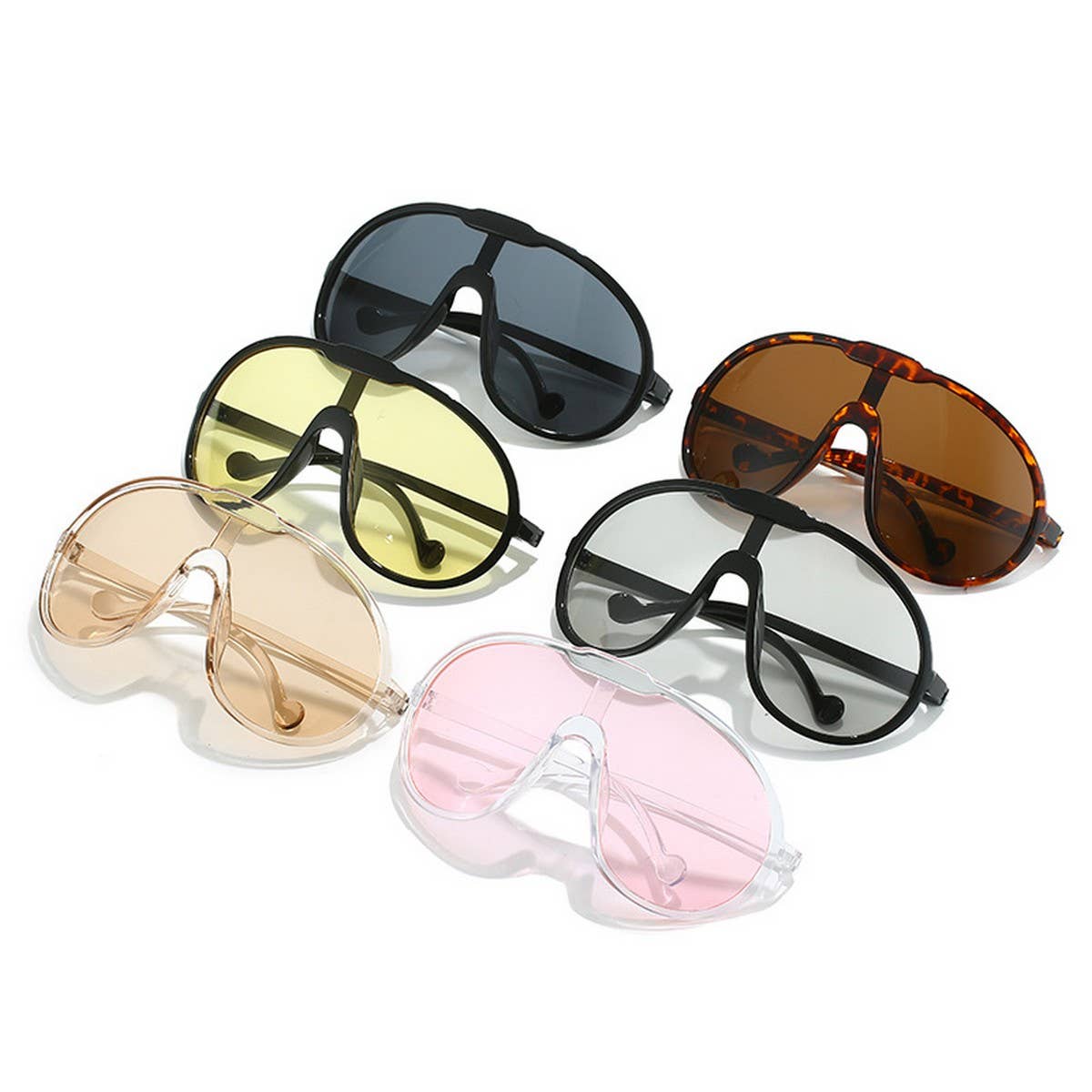 OVERSIZED FRAME ONE-PIECE SUNGLASSES UNISEX_CWASG0282