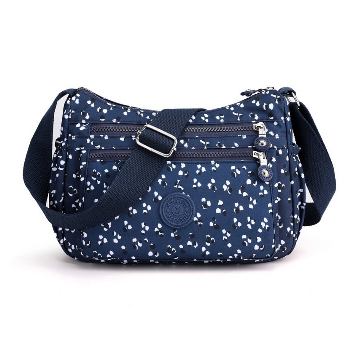 SIMPLE NYLON PRINTED CROSSBODY SHOULDER BAG_CWASC1727