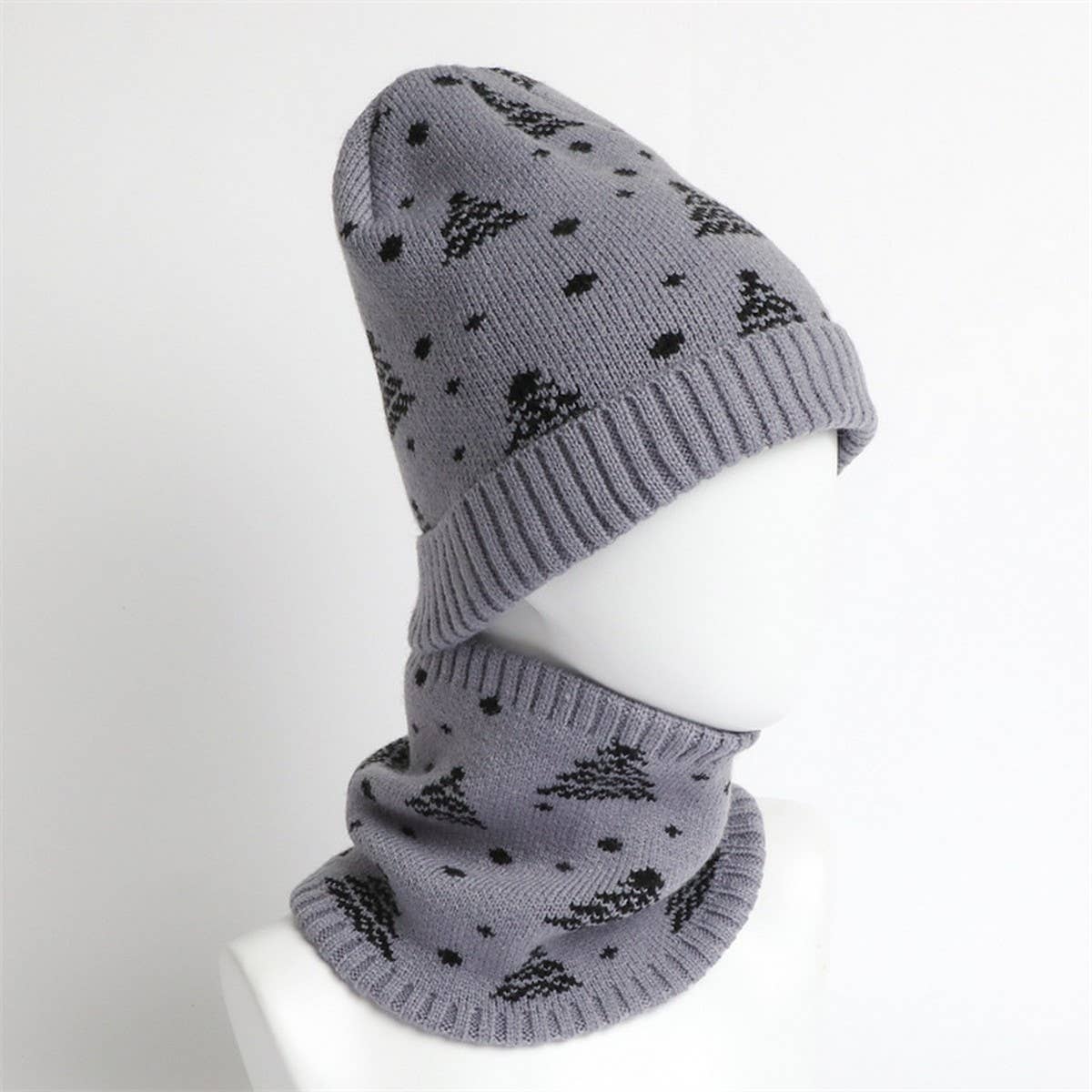 THICKENED VELVET TWO-PIECE NECK GAITER