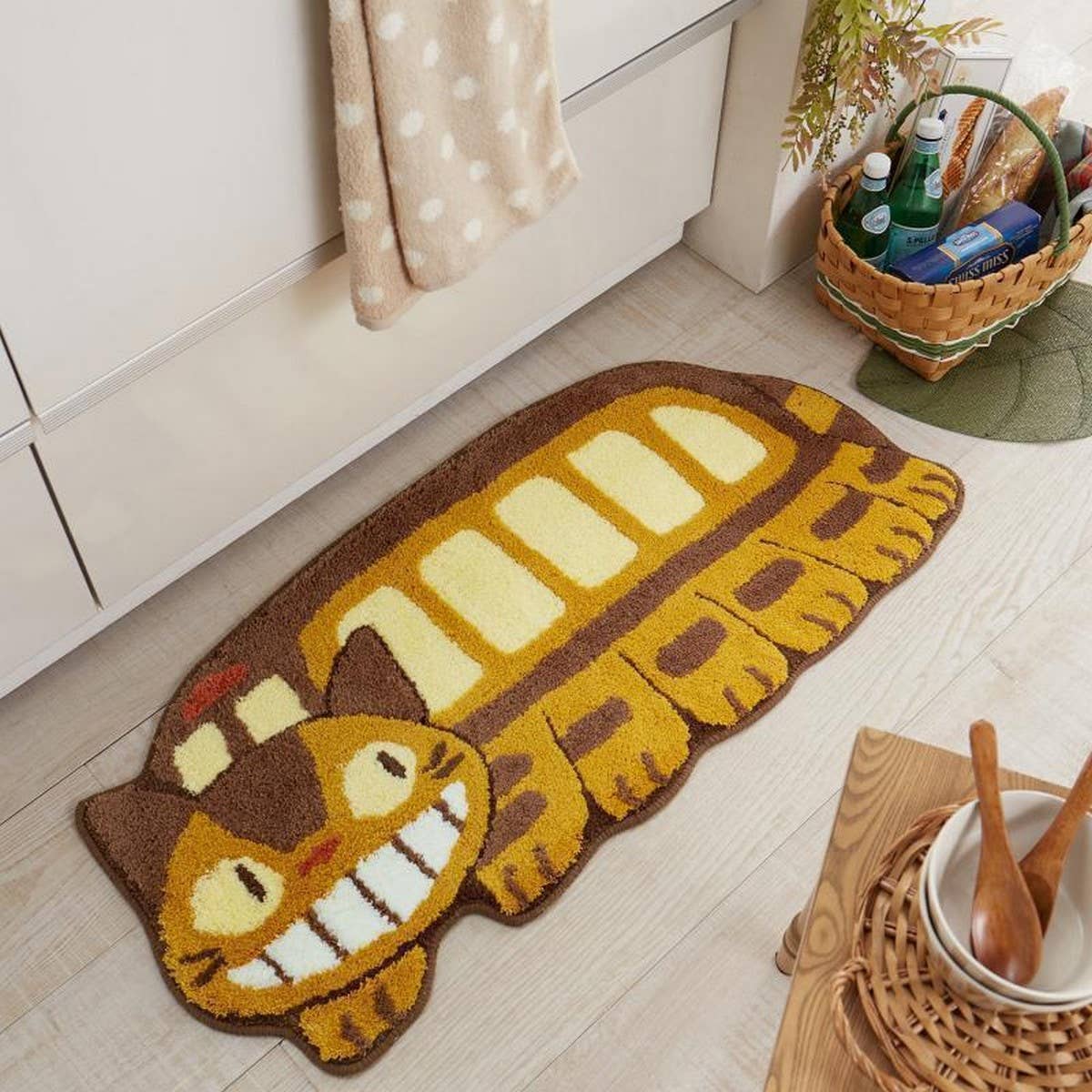 Cute Cat Absorbent Non-Slip Bathroom Door Mat