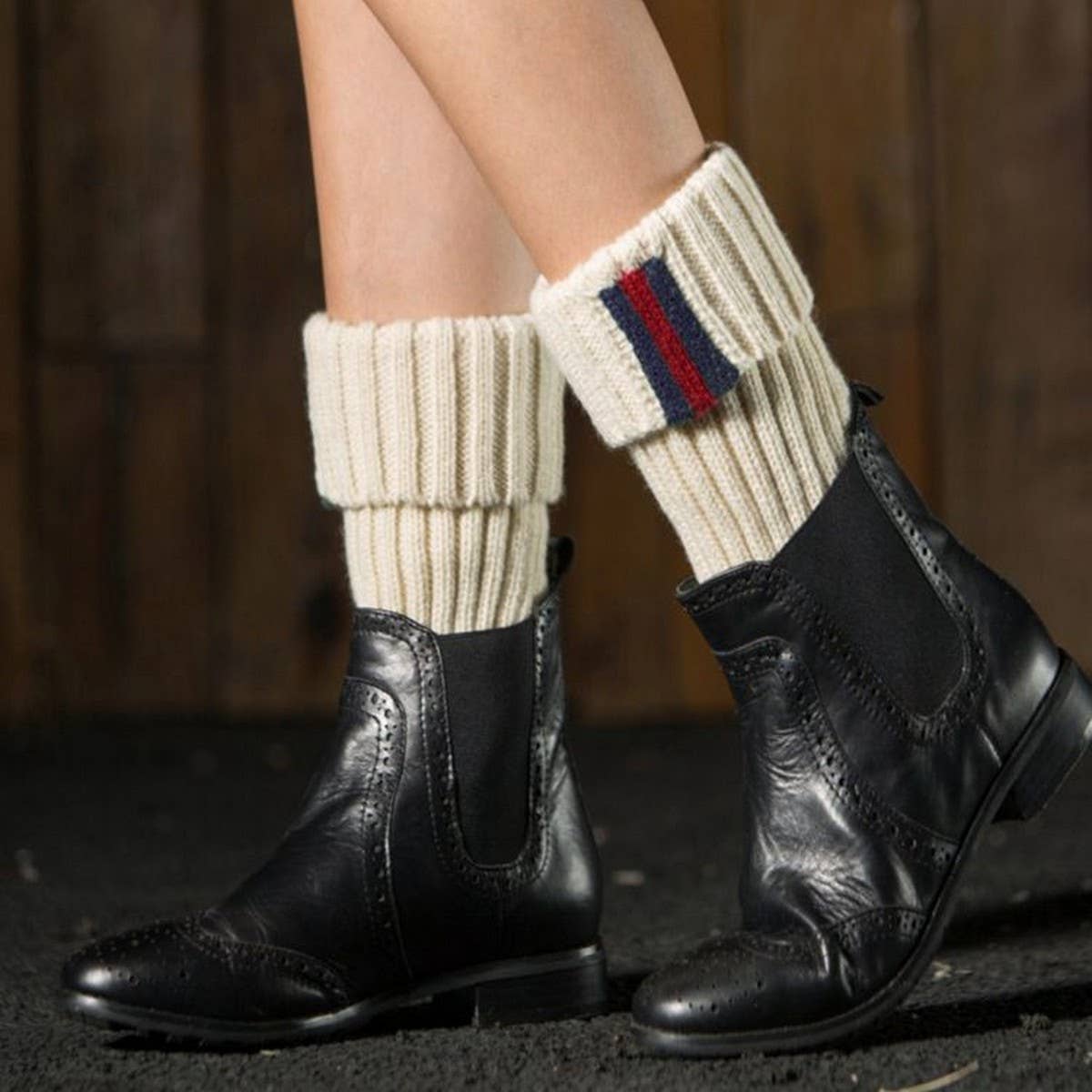 NEW STYLE THREE-BAR THERMAL SOCKS_CWMS0757