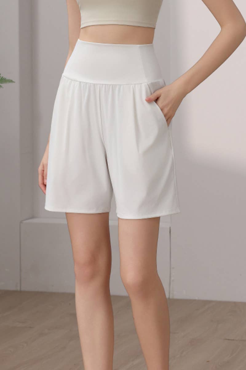 CWBSS0448_SUMMER LOOSE RUNNING YOGA SHORTS CYCLING PANTS