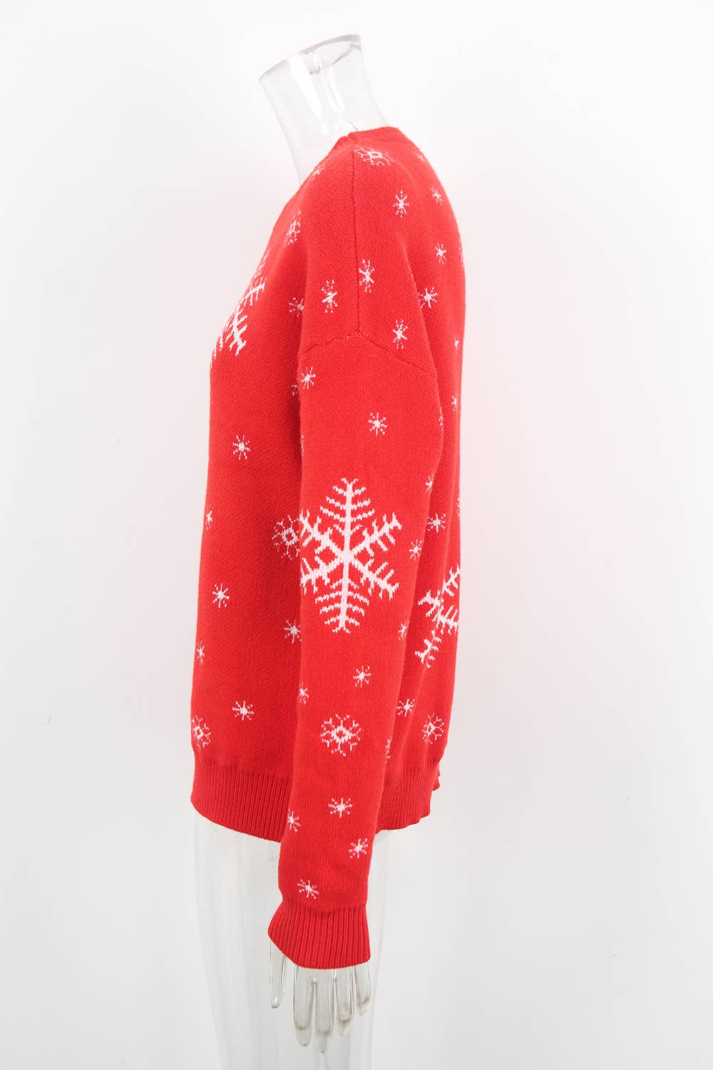 Fashion Christmas jacquard round-neck sweater