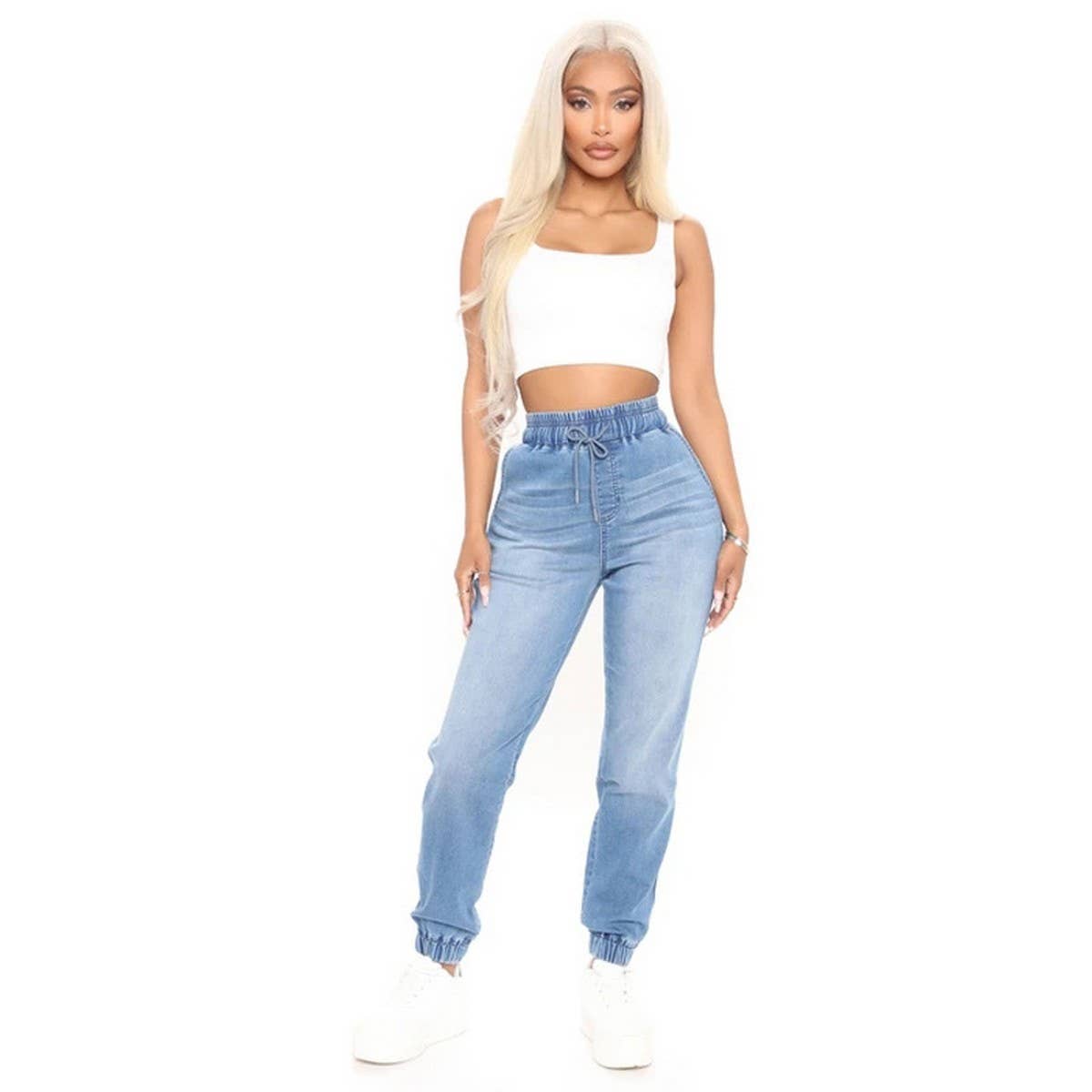 WOMENS CASUAL SLIMMING JEANS_CWJP0163