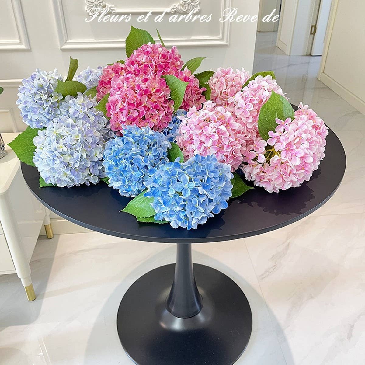 Hydrangea Artificial Moisture-Touch Flower Bouquet