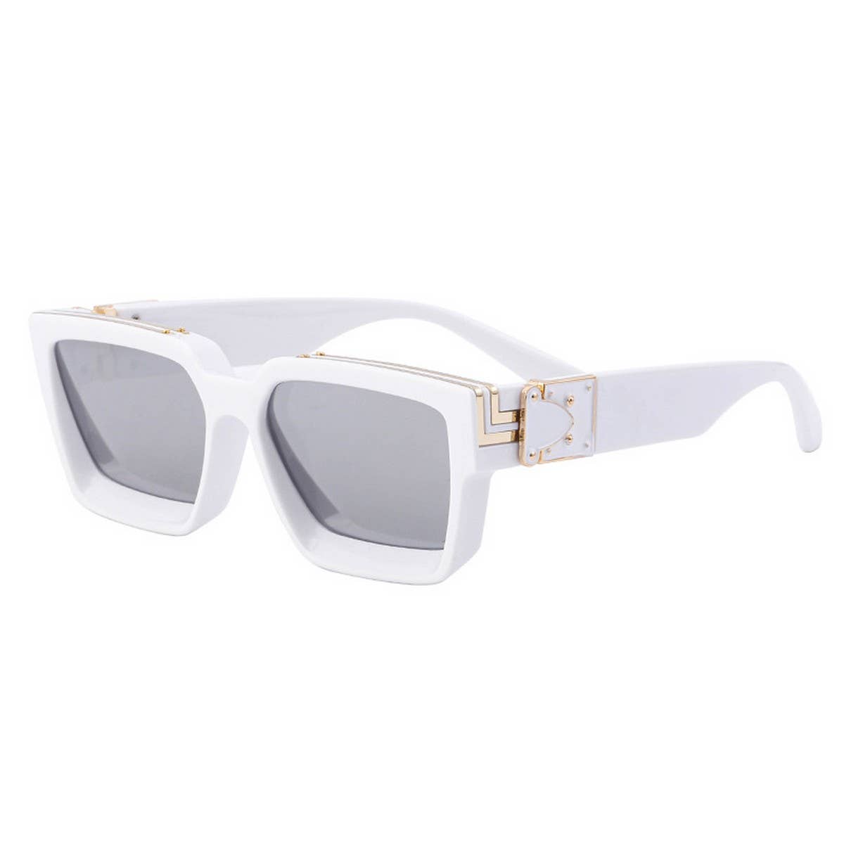 SUNGLASSES FASHION SQUARE FRAME SUNGLASSES GLASSES
