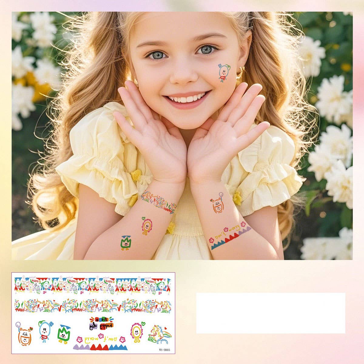 Cute Band Tattoo Stickers ? Waterproof for All