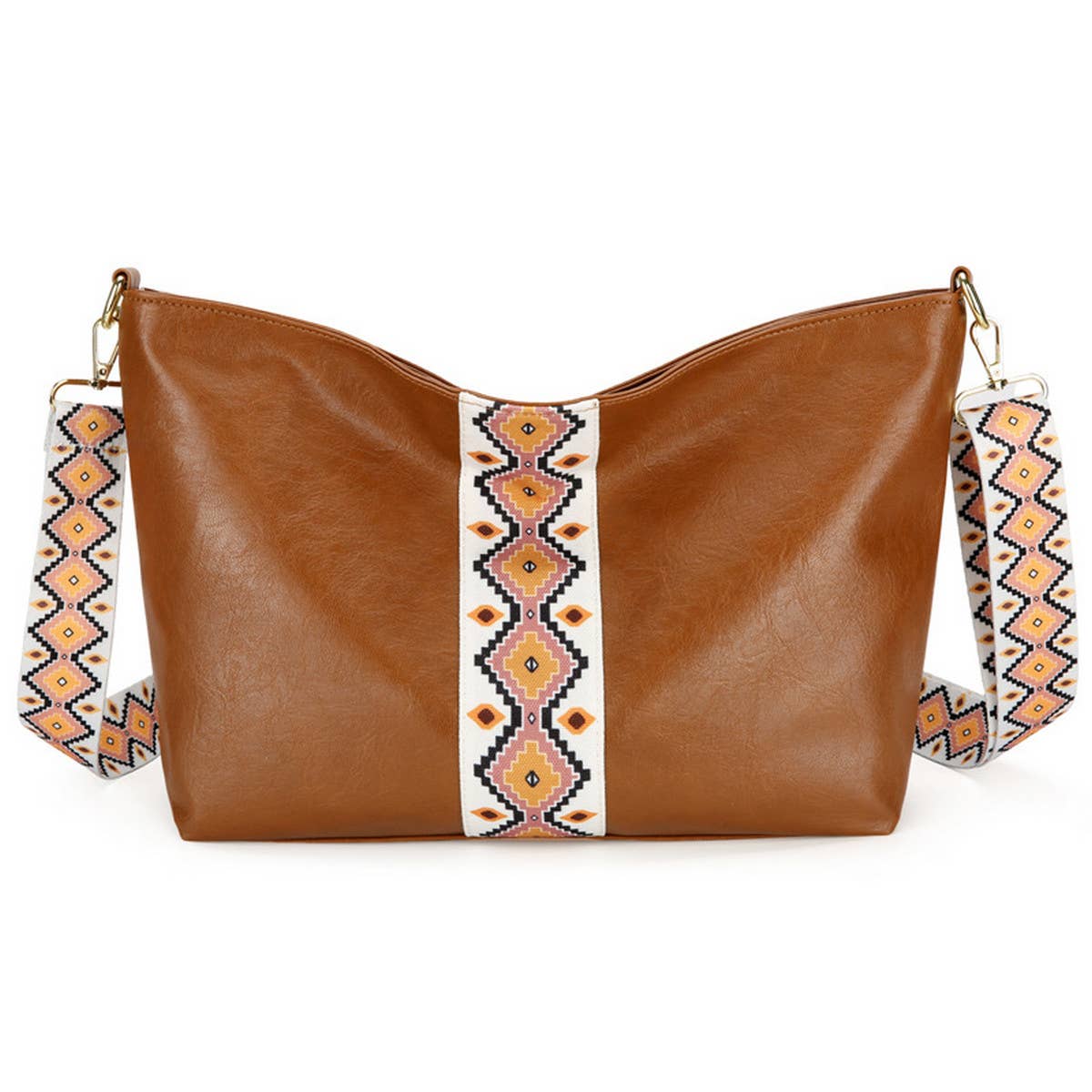 VINTAGE CASUAL RIBBON MESSENGER SHOULDER BAG_CWAB2701