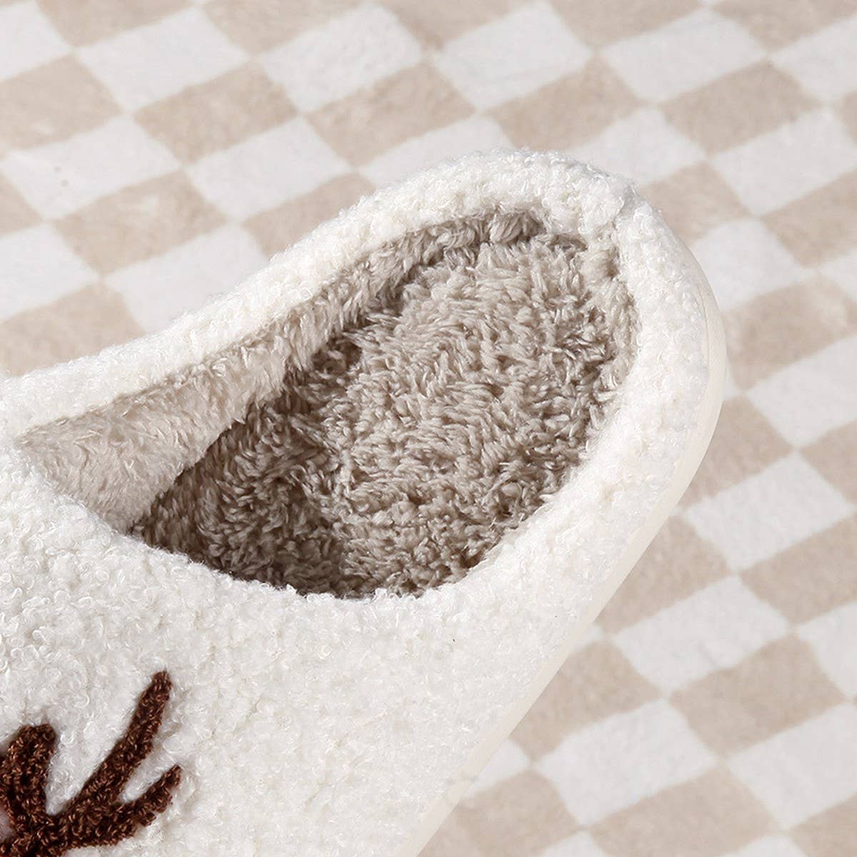 NEW CHRISTMAS ELK WARM WINTER COTTON SLIPPERS