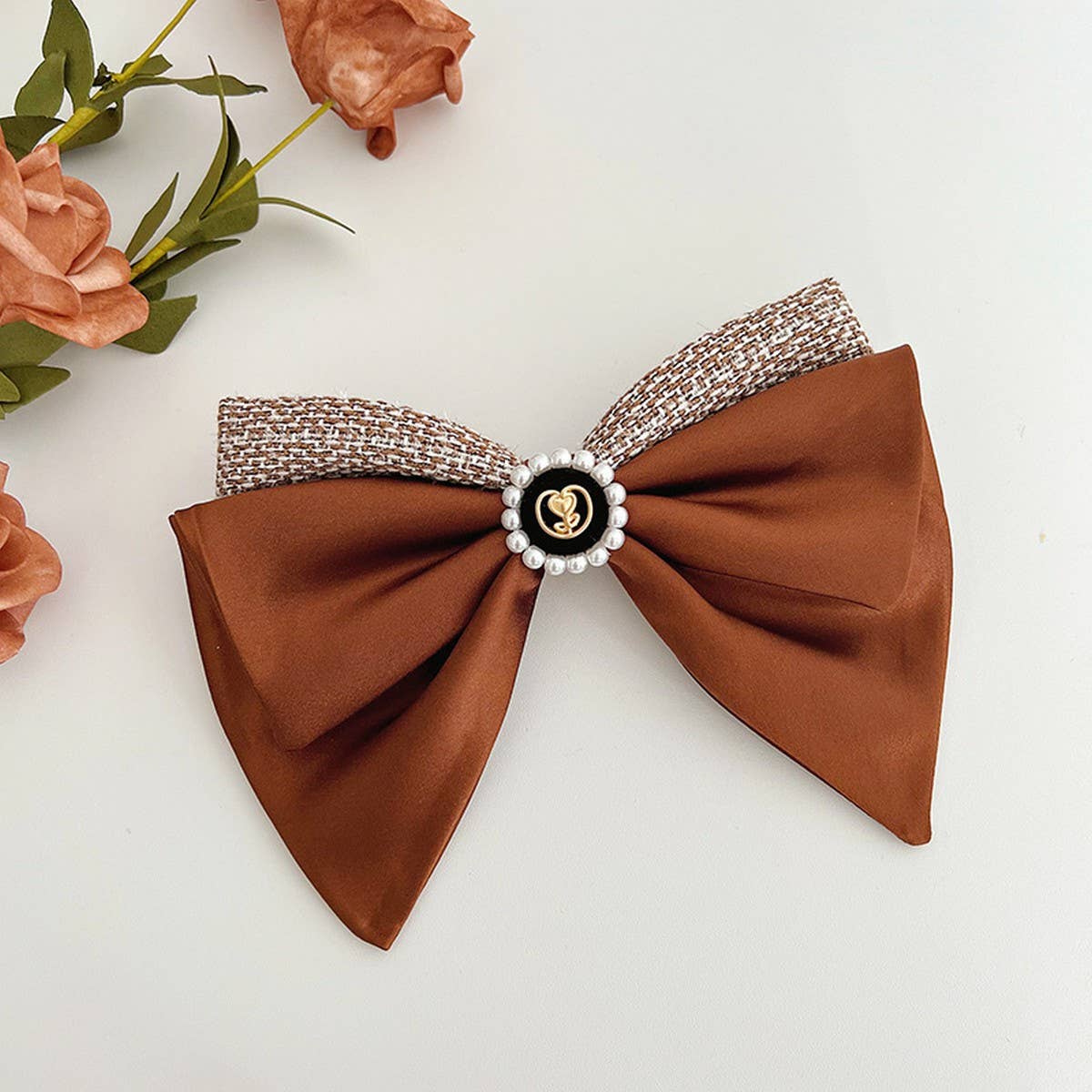 SMALL FRAGRANT STYLE HIGH-END BOW HAIRPINS_CWAHA1192